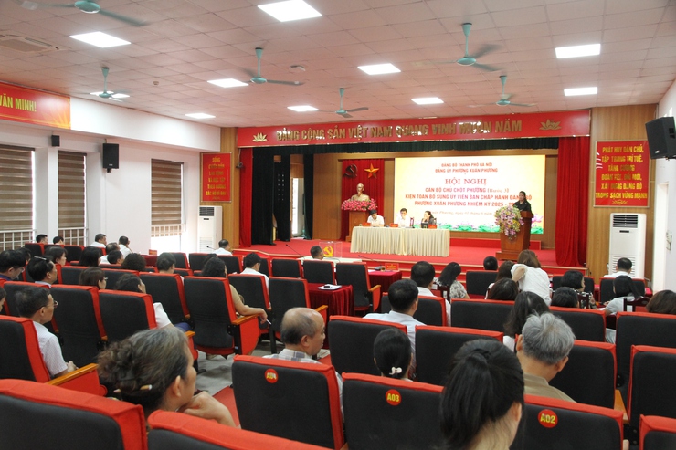 Đảng ủy phường Xuân Phương tổ chức các hội nghị thực hiện quy trình về công tác cán bộ- Ảnh 9.