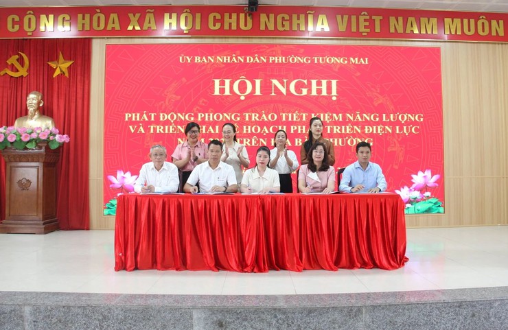 Tương Mai phấn đấu tiết kiệm tối thiểu 3% điện năng- Ảnh 1.