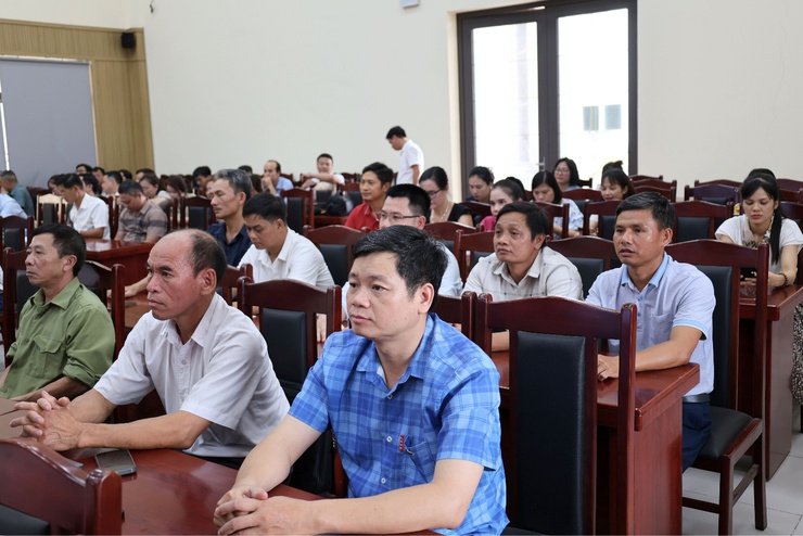 Xã Tiến Thắng: Hội nghị tập huấn hướng dẫn sử dụng hệ thống quản trị thực thi nhiệm vụ và đánh giá cán bộ, công chức gắn với đo lường hiệu suất công việc (OKR/KPI)- Ảnh 7.