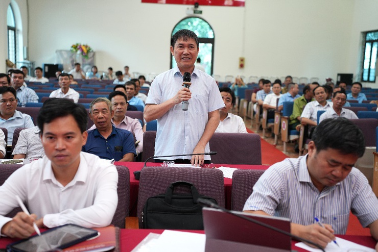 XÃ KIM ANH TỔ CHỨC HỘI THẢO LẤY Ý KIẾN ĐỐI VỚI ĐỀ ÁN SẮP XẾP THÔN TRÊN ĐỊA BÀN XÃ- Ảnh 9.