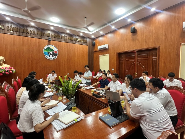 THƯỜNG TRỰC HĐND XÃ KIM ANH GIÁM SÁT VIỆC THU, CHI, QUẢN LÝ VÀ SỬ DỤNG NGÂN SÁCH NHÀ NƯỚC NĂM 2025 VÀ 6 THÁNG ĐẦU NĂM 2026- Ảnh 4.
