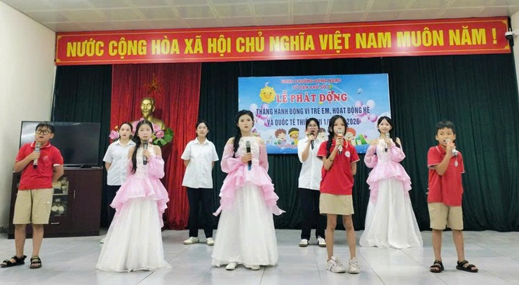 Đông Ngạc tăng cường bảo vệ trẻ em, xây dựng môi trường sống an toàn cho trẻ- Ảnh 1.