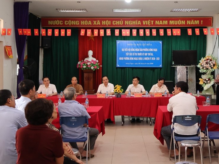 Hội nghị tiếp xúc cử tri với đại biểu HĐND phường trước kỳ họp thứ Ba HĐND phường Đông Ngạc, nhiệm kỳ 2026-2031- Ảnh 5.
