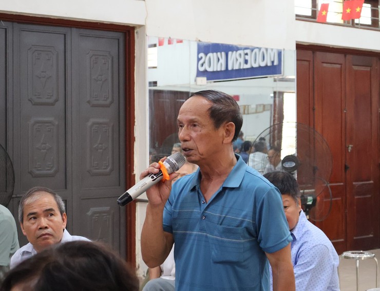 Hội nghị tiếp xúc cử tri với đại biểu HĐND phường trước kỳ họp thứ Ba HĐND phường Đông Ngạc, nhiệm kỳ 2026-2031- Ảnh 6.