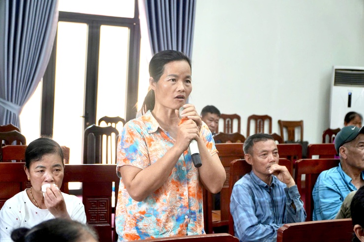 Tây Phương tuyên truyền, phổ biến chính sách thu hồi đất thực hiện dự án đường trục phát triển kinh tế - xã hội Bắc - Nam- Ảnh 4.