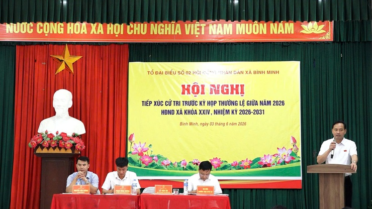 Xã Bình Minh lắng nghe ý kiến cử tri trước kỳ họp HĐND giữa năm 2026- Ảnh 7.