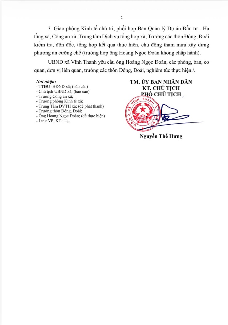 ỦY BAN NHÂN DÂN XÃ VĨNH THANH- Ảnh 2.
