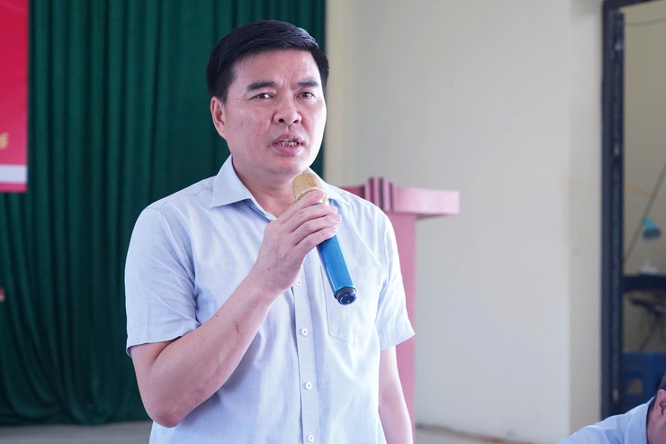 Phường Chương Mỹ đối thoại, tiếp thu ý kiến về phương án bồi thường, hỗ trợ, tái định cư dự án cải tạo, nâng cấp Quốc lộ 6 đoạn Ba La - Xuân Mai tại TDP Cao Sơn- Ảnh 1.