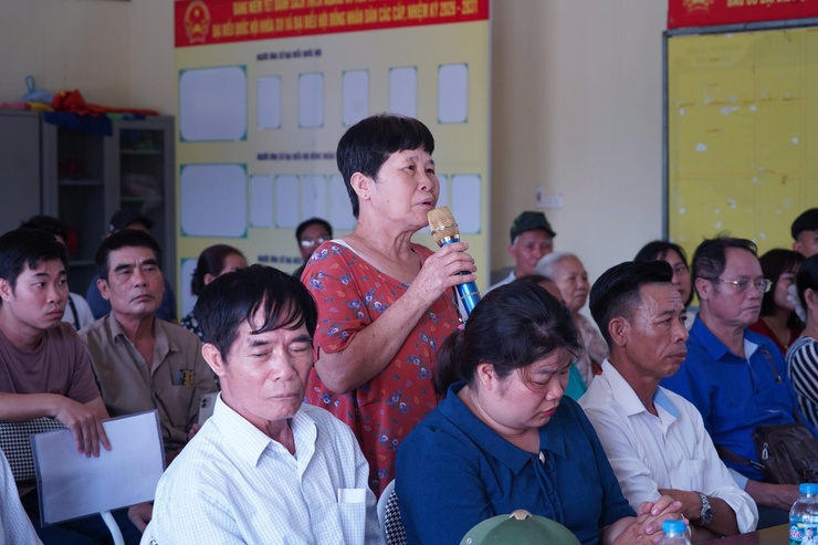Phường Chương Mỹ đối thoại, tiếp thu ý kiến về phương án bồi thường, hỗ trợ, tái định cư dự án cải tạo, nâng cấp Quốc lộ 6 đoạn Ba La - Xuân Mai tại TDP Cao Sơn- Ảnh 4.