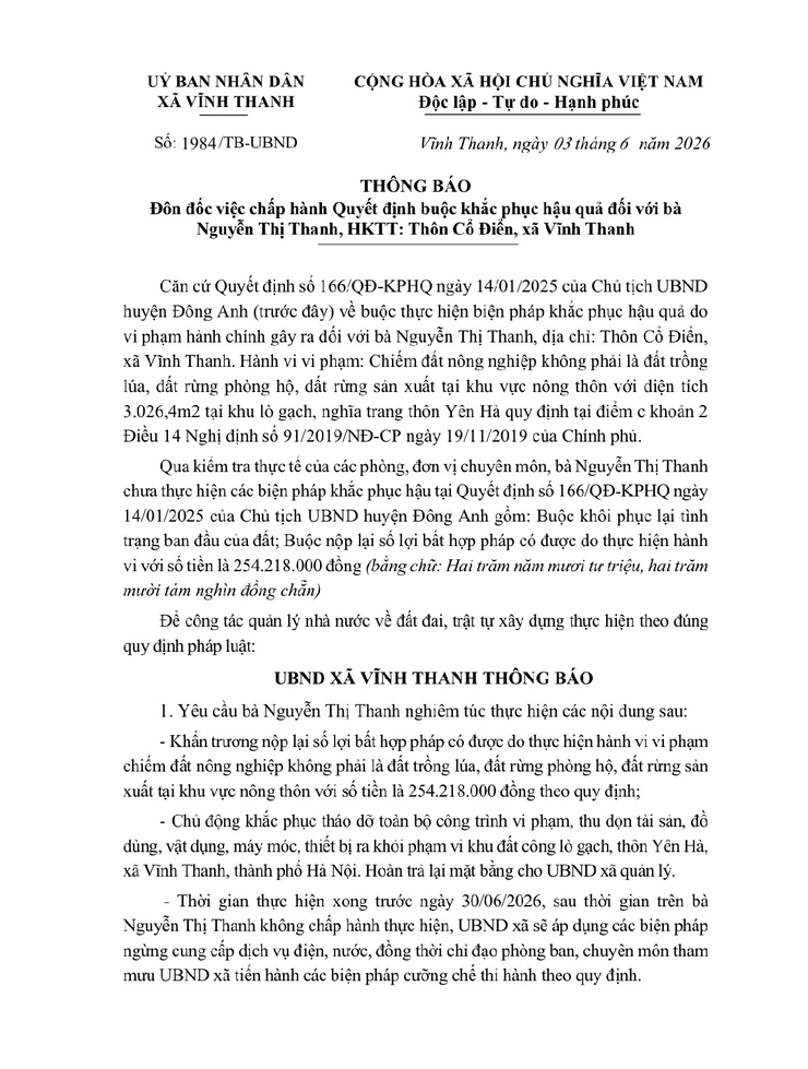 UỶ BAN NHÂN DÂN XÃ VĨNH THANH- Ảnh 1.