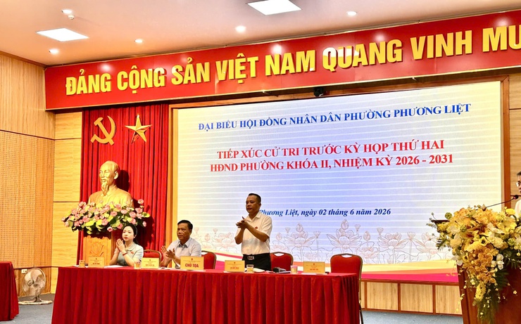 Cử tri phường Phương Liệt tin tưởng, gửi gắm phản ánh nhiều ý kiến, kiến nghị  tại các Hội nghị tiếp xúc cử tri trước kỳ họp thường lệ giữa năm 2026 HĐND phường khóa II, nhiệm kỳ 2026-2031- Ảnh 3.