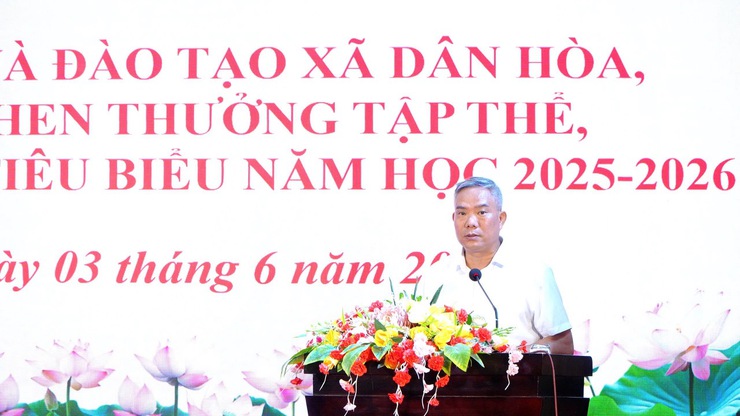 DÂN HÒA TỔNG KẾT NĂM HỌC 2025-2026: NHIỀU ĐIỂM SÁNG TRONG ĐỔI MỚI GIÁO DỤC- Ảnh 6.