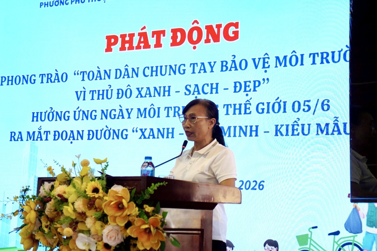 Phường Phú Thượng tổ chức chương trình hưởng ứng Ngày Môi trường Thế giới 5/6- Ảnh 4.