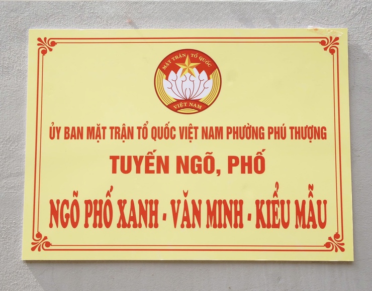 Phường Phú Thượng tổ chức chương trình hưởng ứng Ngày Môi trường Thế giới 5/6- Ảnh 7.