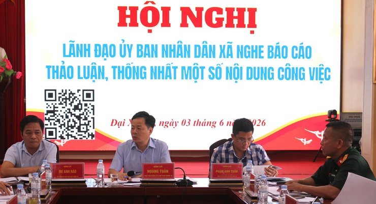 UBND xã Đại Xuyên tổ chức hội nghị nghe báo cáo, thảo luận và thống nhất một số nhiệm vụ trọng tâm- Ảnh 1.