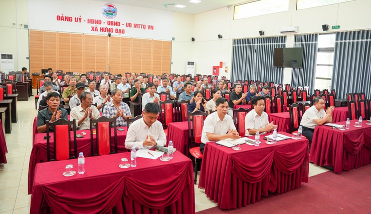 TỔ ĐẠI BIỂU HĐND XÃ HƯNG ĐẠO TIẾP XÚC CỬ TRI ĐƠN VỊ BẦU CỬ SỐ 01 TRƯỚC KỲ HỌP THỨ TƯ HĐND XÃ KHÓA II, NHIỆM KỲ 2026 - 2031- Ảnh 1.