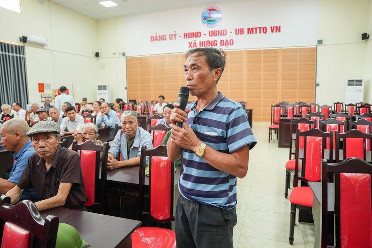 TỔ ĐẠI BIỂU HĐND XÃ HƯNG ĐẠO TIẾP XÚC CỬ TRI ĐƠN VỊ BẦU CỬ SỐ 01 TRƯỚC KỲ HỌP THỨ TƯ HĐND XÃ KHÓA II, NHIỆM KỲ 2026 - 2031- Ảnh 9.