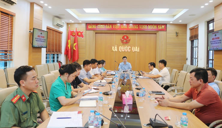 BAN CHỈ ĐẠO KỲ THI TỐT NGHIỆP THPT NĂM 2026 XÃ QUỐC OAI HỌP TRIỂN KHAI NHIỆM VỤ- Ảnh 2.