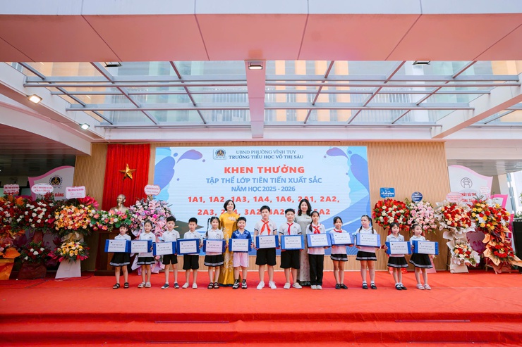 Các trường học trên địa bàn phường Vĩnh Tuy tổng kết năm học 2025-2026- Ảnh 1.