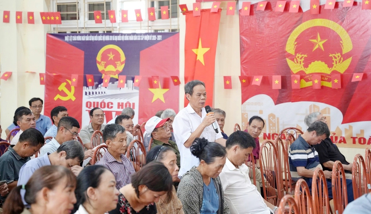 Tổ đại biểu số 02, 03, 04 HĐND phường Yên Nghĩa tiếp xúc cử tri trước Kỳ họp thứ Hai, HĐND phường khóa II, nhiệm kỳ 2026 – 2031- Ảnh 4.