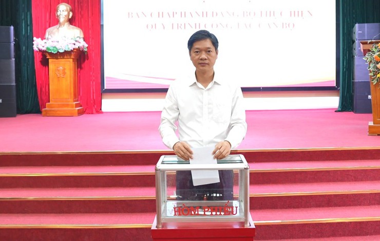Đảng uỷ xã thực hiện quy trình công tác cán bộ - Ảnh 4.