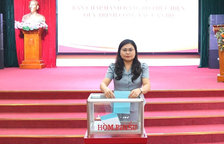 Đảng uỷ xã thực hiện quy trình công tác cán bộ - Ảnh 5.