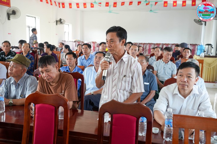 TỔ ĐẠI BIỂU HĐND XÃ HƯNG ĐẠO ĐƠN VỊ BẦU CỬ SỐ 05 TIẾP XÚC CỬ TRI TRƯỚC KỲ HỌP THỨ TƯ HĐND XÃ KHÓA II, NHIỆM KỲ 2026 - 2031- Ảnh 5.