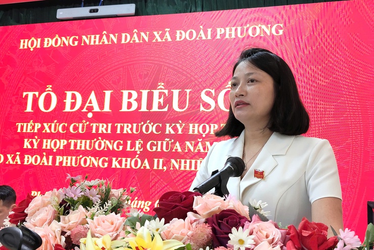 Tổ đại biểu HĐND số 4 và 5 tiếp xúc cử tri trước kỳ họp thứ 2 HĐND xã khóa II nhiệm kỳ 2026 - 2031- Ảnh 2.