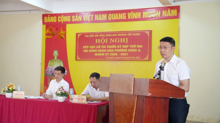 Tổ đại biểu số 02, 03, 04 HĐND phường Yên Nghĩa tiếp xúc cử tri trước Kỳ họp thứ Hai, HĐND phường khóa II, nhiệm kỳ 2026 – 2031- Ảnh 3.