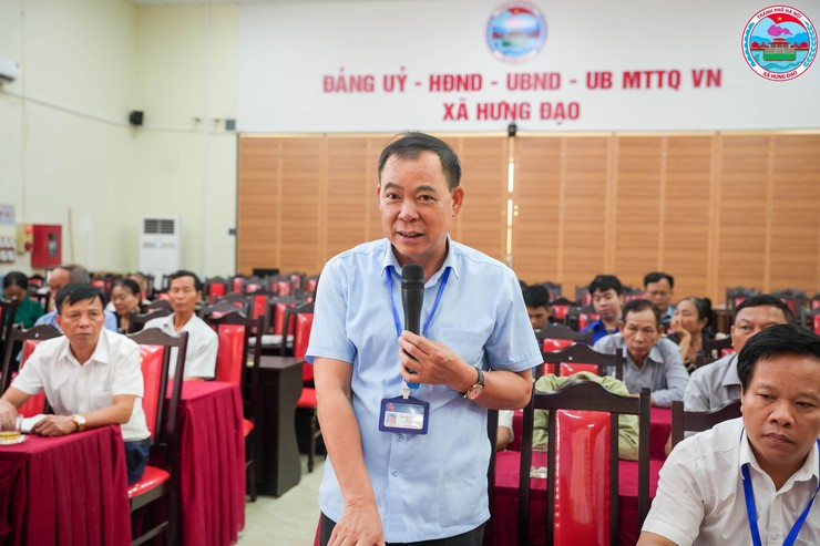 THƯỜNG TRỰC ĐẢNG ỦY XÃ HƯNG ĐẠO LÀM VIỆC VỚI THÔN 7, THÔN 8 VÀ THÔN 9- Ảnh 5.