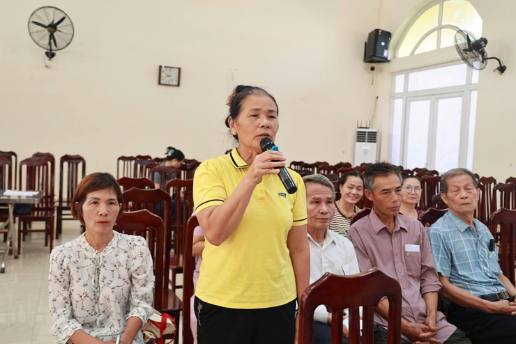 Xã Ứng Thiên triển khai phương án sắp xếp, tổ chức lại và đổi tên mới cho các thôn sáp nhập - Ảnh 4.