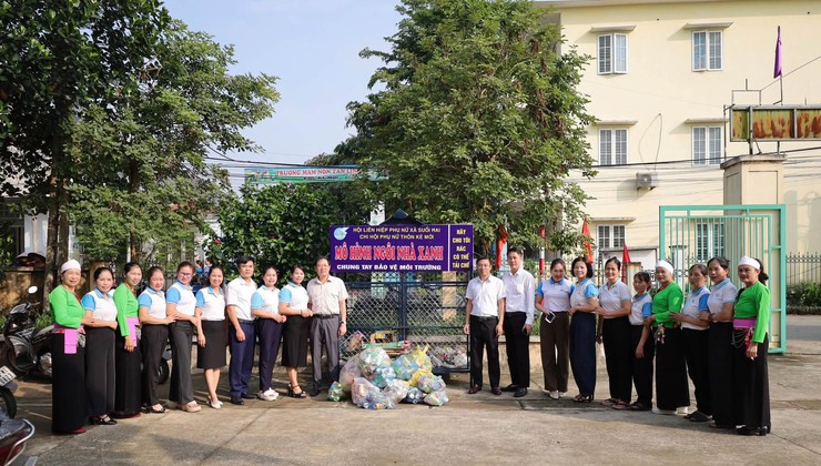 Xã Suối Hai tổ chức Lễ phát động hưởng ứng phong trào “Toàn dân chung tay bảo vệ môi trường, vì Thủ đô Xanh - Sạch - Đẹp”- Ảnh 4.