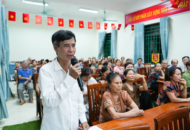 Tổ đại biểu số 7 HĐND xã Quốc Oai đã có buổi tiếp xúc cử tri trước kỳ họp thứ ba (Kỳ họp thường lệ giữa năm 2026)- Ảnh 8.