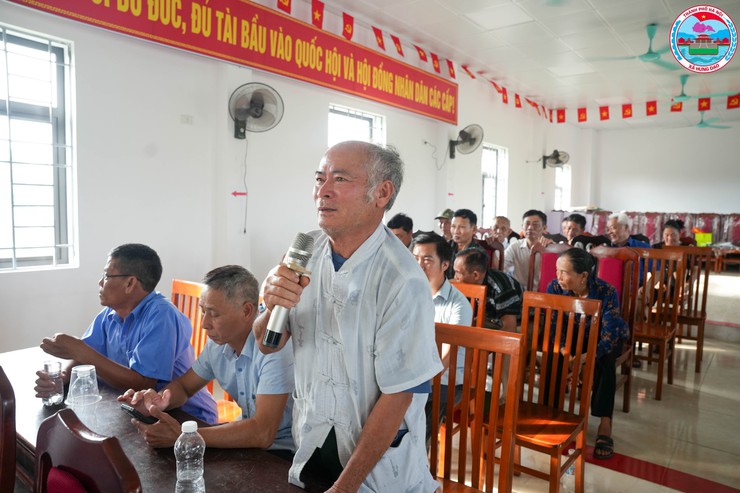 TỔ ĐẠI BIỂU HĐND XÃ HƯNG ĐẠO ĐƠN VỊ BẦU CỬ SỐ 05 TIẾP XÚC CỬ TRI TRƯỚC KỲ HỌP THỨ TƯ HĐND XÃ KHÓA II, NHIỆM KỲ 2026 - 2031- Ảnh 6.