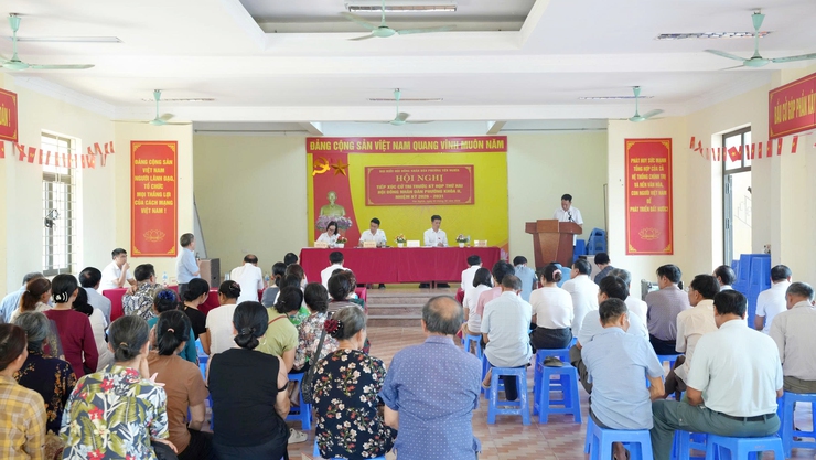 Tổ đại biểu số 02, 03, 04 HĐND phường Yên Nghĩa tiếp xúc cử tri trước Kỳ họp thứ Hai, HĐND phường khóa II, nhiệm kỳ 2026 – 2031- Ảnh 5.