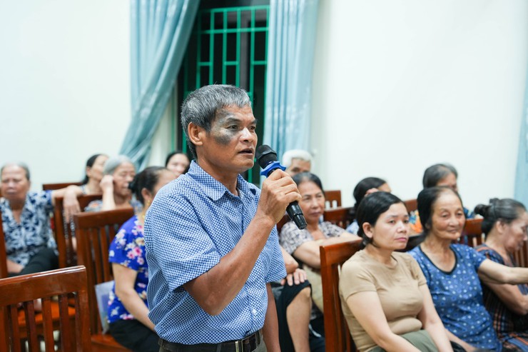 Tổ đại biểu số 7 HĐND xã Quốc Oai đã có buổi tiếp xúc cử tri trước kỳ họp thứ ba (Kỳ họp thường lệ giữa năm 2026)- Ảnh 9.