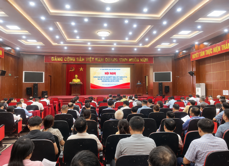 UBND xã Phú Xuyên triển khai hướng dẫn lấy ý kiến nhân dân phục vụ xây dựng Đề án sắp xếp, sáp nhập thôn- Ảnh 1.