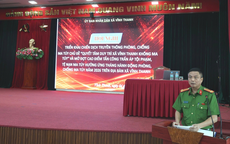 Xã Vĩnh Thanh quyết tâm duy trì danh hiệu "Xã không ma túy" năm 2026- Ảnh 4.