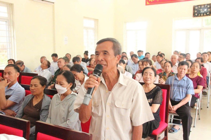 Đại biểu HĐND xã Hòa Lạc đơn vị bầu cử số 1, số 3 tiếp xúc cử tri trước kỳ họp thứ Hai, HĐND xã Hòa Lạc khóa II, nhiệm kỳ 2026 - 2031- Ảnh 7.