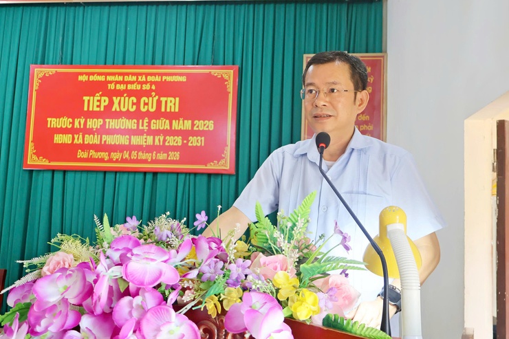 Tổ đại biểu HĐND số 4 và 5 tiếp xúc cử tri trước kỳ họp thứ 2 HĐND xã khóa II nhiệm kỳ 2026 - 2031- Ảnh 5.