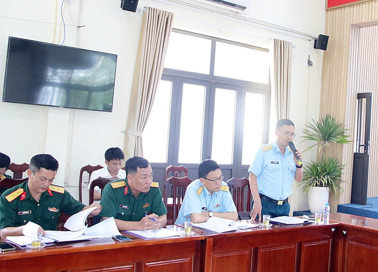 Ban chỉ huy phòng thủ dân sự xã Trần Phú: tổ chức hội nghị hiệp đồng với các đơn vị Quân đội trên địa bàn xã năm 2026- Ảnh 2.