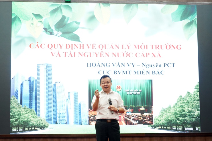 Phường Chương Mỹ phát động hưởng ứng Ngày Môi trường thế giới, Tháng hành động vì môi trường năm 2026 và tập huấn công tác bảo vệ môi trường, tài nguyên nước- Ảnh 4.