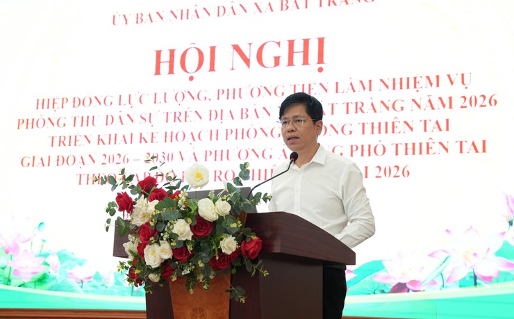 Xã Bát Tràng hiệp đồng lực lượng, phương tiện, chủ động ứng phó thiên tai và sự cố năm 2026- Ảnh 3.