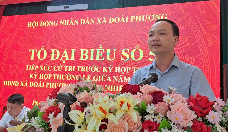 Tổ đại biểu HĐND số 4 và 5 tiếp xúc cử tri trước kỳ họp thứ 2 HĐND xã khóa II nhiệm kỳ 2026 - 2031- Ảnh 6.