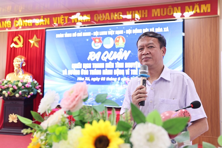 TUỔI TRẺ HOÀ XÁ RA QUÂN CHIẾN DỊCH THANH NIÊN TÌNH NGUYỆN HÈ 2026: XUNG KÍCH, SÁNG TẠO, VÌ CỘNG ĐỒNG- Ảnh 1.