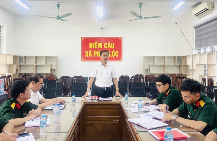 Chi bộ Quân sự xã Phúc Lộc tổ chức sinh hoạt định kỳ tháng 6/2026- Ảnh 4.