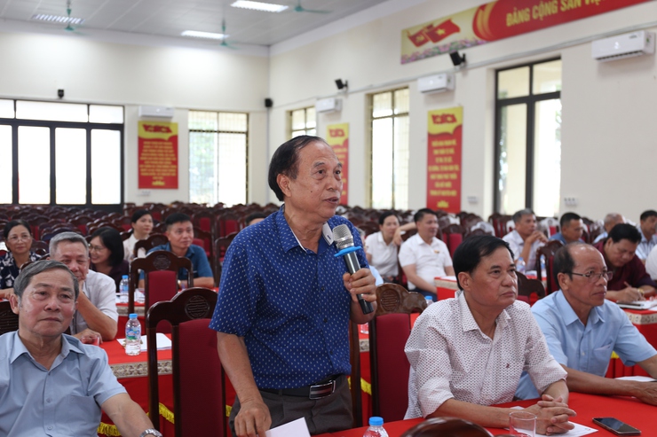 Xã Bất Bạt lấy ý kiến hoàn thiện Đề án sắp xếp thôn trên địa bàn xã.- Ảnh 11.
