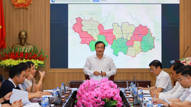 Xã Suối Hai cho ý kiến về phương án sắp xếp thôn trên địa bàn xã- Ảnh 1.
