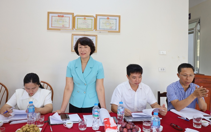 Ban Văn hóa – Xã hội HĐND phường Tùng Thiện giám sát việc thực hiện Nghị quyết số 57-NQ/TW trong lĩnh vực y tế- Ảnh 5.