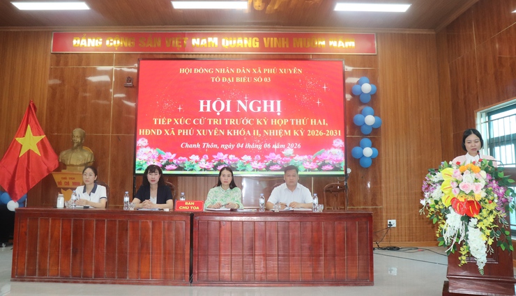 Tổ đại biểu số 3 – HĐND xã tiếp xúc cử tri trước kỳ họp thứ hai HĐND xã, nhiệm kỳ 2026 - 2031- Ảnh 1.